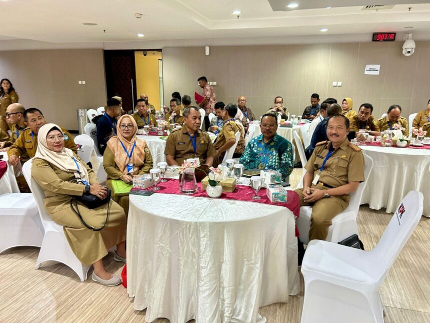 Inspektur Daerah Kalteng, Saring menghadiri kegiatan Rapat Koordinasi Perluasan Piloting Pengukuran Indeks Pengelolaan Aset (IPA) terhadap beberapa Pemerintah Daerah yang diselenggarakan oleh Komisi Pemberantasan Korupsi (KPK) RI, di Ruang Auditorium Bhineka Tunggal Ika Lt. 16 Gedung Merah Putih KPK RI, Jakarta selatan, Selasa (30/4/2024).