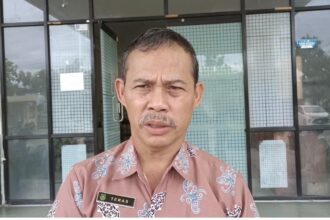 Kepala Dinas PUPRPKP Kabupaten Kapuas, Teras. (Foto:Sri)