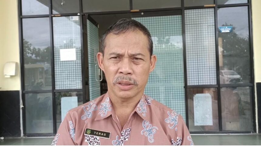 Kepala Dinas PUPRPKP Kabupaten Kapuas, Teras. (Foto:Sri)