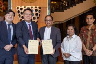 Foto bersama setelah menandatangani MoU di Hotel Mulia Senayan, Jakarta (Foto : Ist)