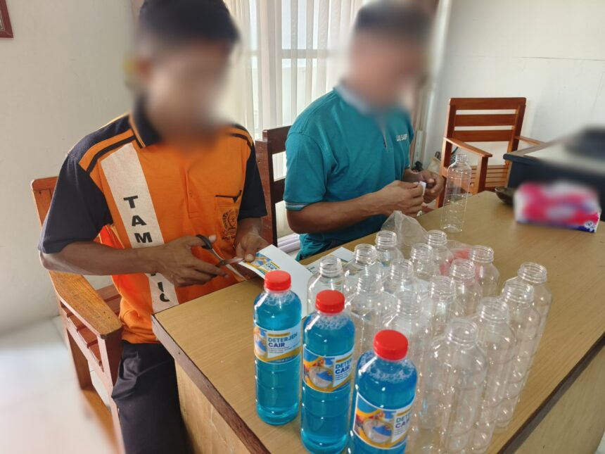 KEMANDIRIAN : Lembaga Pemasyarakatan Kelas IIB Sampit, Kanwil Kemenkumham Kalteng, terus berupaya meningkatkan program pembinaan bagi Warga Binaan dengan berbagai kegiatan produktif yang mendukung kemandirian. (foto:meldy)