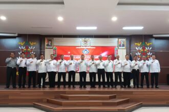 Kepala Rupbasan Kelas I Palangka Raya, Sugiyanto, turut hadir dalam gelaran penandatanganan Pakta Integritas yang dilaksanakan di Kantor Wilayah Direktorat Jenderal Pemasyarakatan (Kanwil Ditjenpas) Kalimantan Tengah,Senin (20/1/2025).
