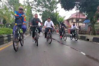 Bersepeda santai bersama ini digelar sebagai rangkaian peringatan hut ke-53 korpri. Kegiatan dimulai dari halaman kantor bupati kotawaringin timur dengan mengelilingi sejumlah ruas jalan kota sampit, Jumat (7/12/2024).