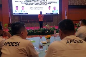 Asosiasi pemerintah desa seluruh indonesia (apdesi) Kotim menggelar musyawarah cabang (muscab) untuk yang pertama kalinya