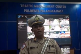 Kanit Kamsel Satlantas Polresta Palangka Raya, Iptu Eko Hermawan