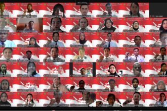 ORIENTASI : Kegiatan Orientasi Pegawai Pemerintah dengan Perjanjian Kerja (PPPK) Angkatan II lingkup Provinsi Kalimantan Tengah resmi ditutup melalui platform virtual Zoom Meeting, Jumat (7/3/2025). (foto:mmc)