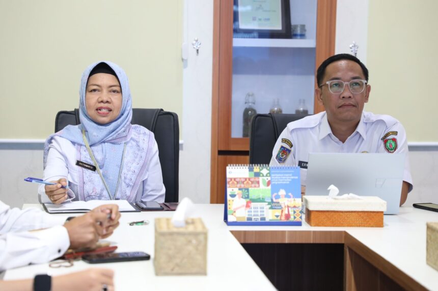 Dinas Tanaman Pangan, Hortikultura dan Peternakan Provinsi Kalimantan Tengah (TPHP Kalteng) menerima Visitasi Tim Pejabat Pengelola Informasi dan Dokumentasi (PPID) Utama Dinas Komunikasi, Informasi, Persandian dan Statistik Provinsi Kalimantan Tengah, Rabu (12/3/2025).