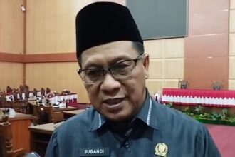 Ketua DPRD Kota Palangka Raya, Subandi (Foto : Ist)