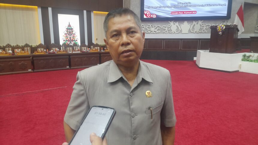 Wakil Ketua Komisi I DPRD Provinsi Kalteng, Sudarsono (Foto : Pri)