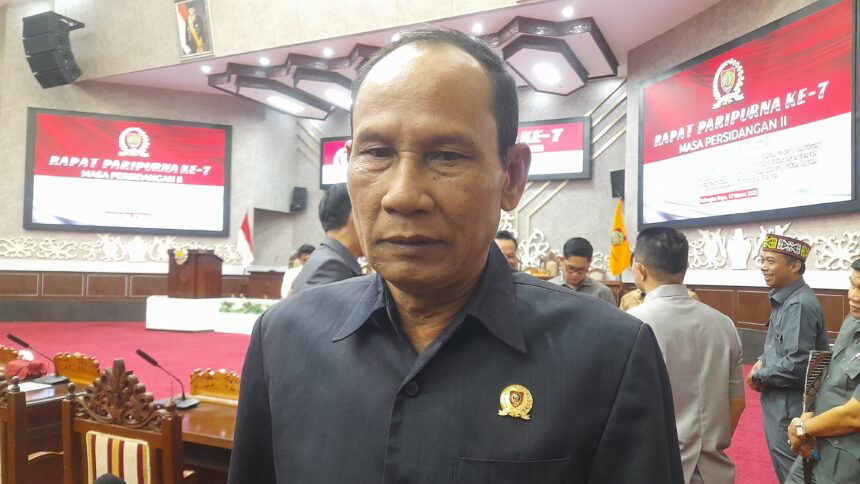Ketua DPRD Provinsi Kalteng, Arton S Dohong (Foto : Pri)