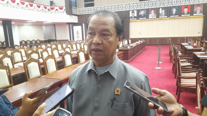 Ketua Komisi III DPRD Provinsi Kalteng, Sugiyarto (Foto : Pri)