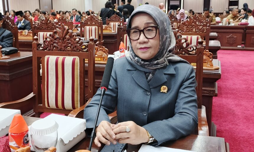 Ketua Komisi II DPRD Provinsi Kalteng, Siti Nafisah (Foto : Pri)