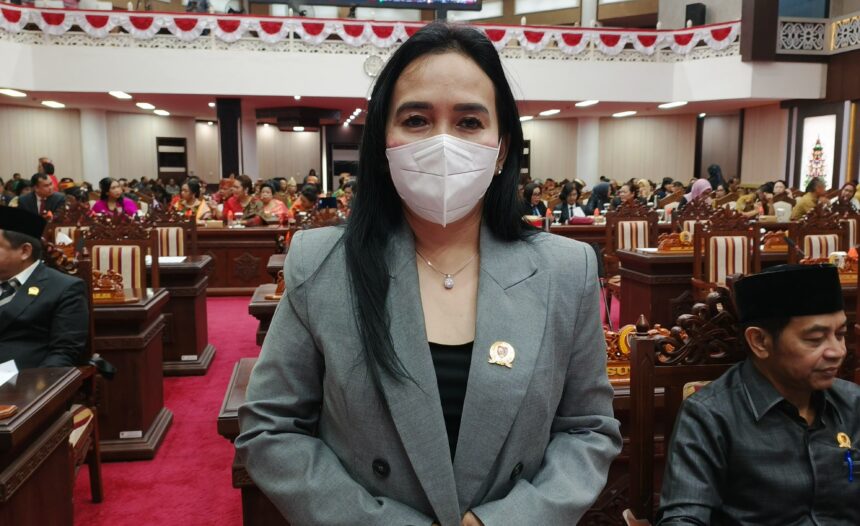 Anggota Komisi IV DPRD Provinsi Kalteng, Maryani Sabran (Foto : Pri)