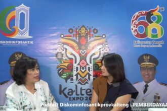 Dinas Komunikasi, Informatika, Persandian, dan Statistik (Diskominfosantik) Provinsi Kalimantan Tengah kembali menghadirkan podcast inspiratif bertajuk “Pemberdayaan KIM Menuju Masyarakat Informasi”. Podcast ini digelar di stand Diskominfosantik Prov. Kalteng pada Kalteng Expo 2025 di halaman GOR Indoor Serbaguna Jl. Tjilik Riwut, Rabu (21/5/2025).