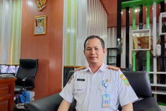 Sekretaris Dinas Pekerjaan Umum dan Penataan Ruang (PUPR) Barsel, M Taufik