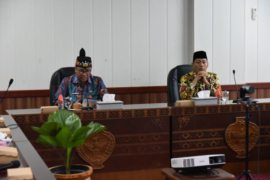 Serah Terima Jabatan (Sertijab) Pejabat Pimpinan Tinggi Pratama di lingkungan Sekretariat Daerah (Setda) Provinsi Kalimantan Tengah (Kalteng) berlangsung pada Jumat (9/5/2025).