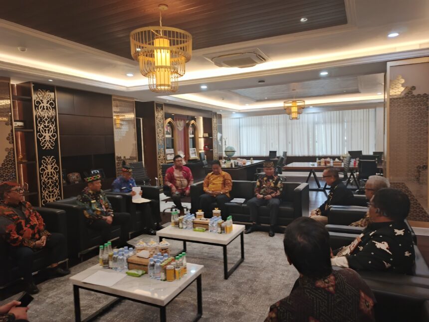 Gubernur dan Wagub Kalteng Terima Audiensi SKK Migas Kalimantan dan Sulawesi