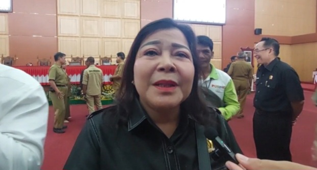Wakil Ketua II DPRD Kota Palangka Raya, Nenie Adriati Lambung (Foto : Pri)