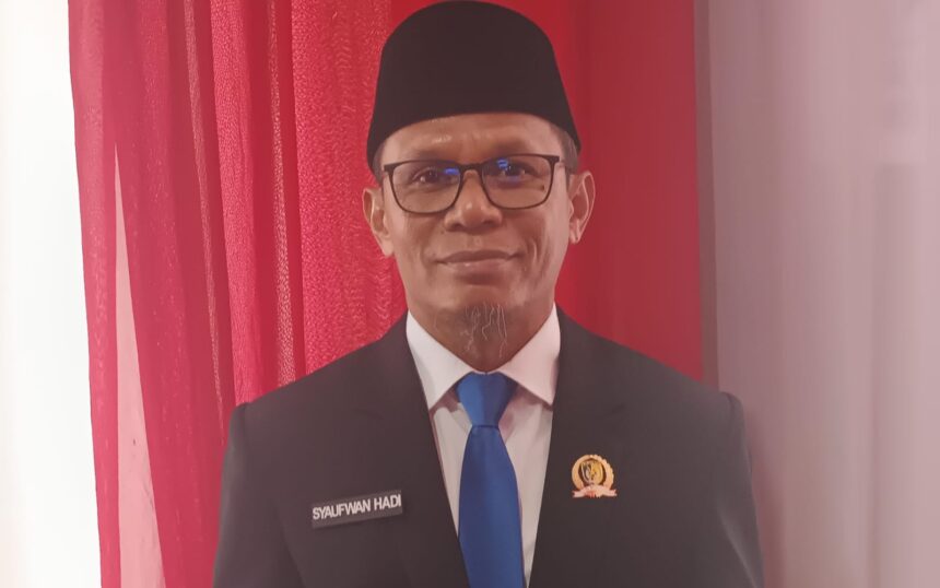 Wakil Ketua II Komisi I DPRD Palangka Raya, Syaufwan Hadi (Foto : Pri)