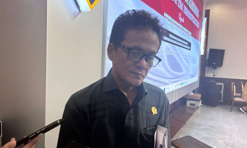 Anggota Komisi I DPRD Provinsi Kalteng, Yohanes Freddy Ering (Foto : Pri)