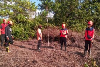 Patroli karhutla di wilayah Kota Palangka Raya (Foto : Ist)