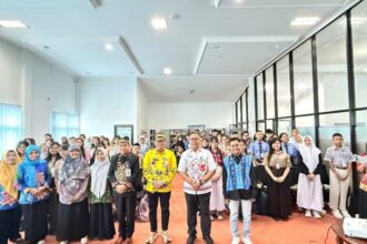 Lomba Resensi Buku tingkat SMP/SMA sederajat se-Kota Palangka Raya 2025 di Aula Dispursip Palangka Raya (Foto : Ist)