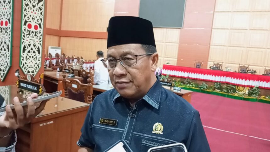 Ketua DPRD Kota Palangka Raya, Subandi (Foto : Pri)