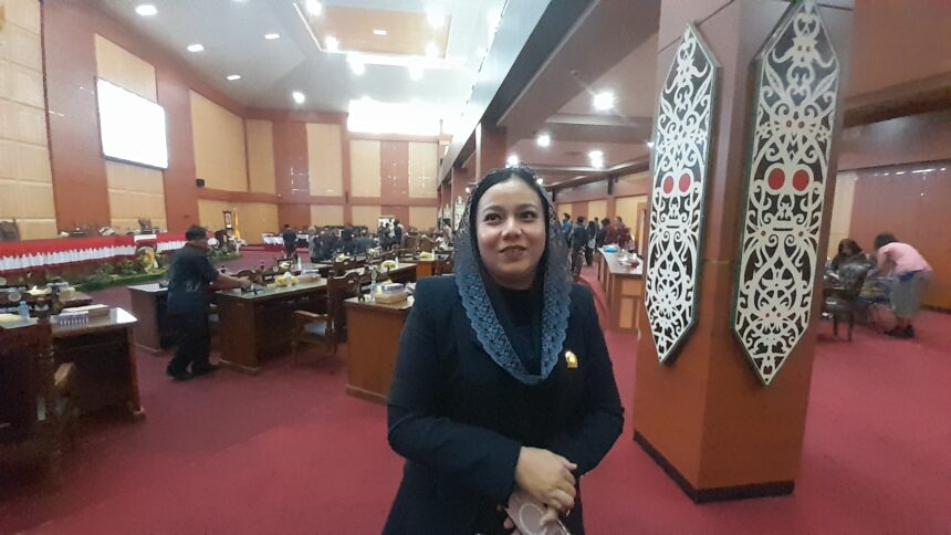 Sekretaris Komisi III DPRD Kota Palangka Raya, Rana Muthia Oktari (Foto : Pri)