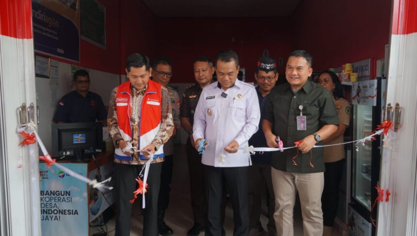 Peresmian Gerai TPID Koperasi Merah Putih Kelurahan Bukit Tunggal, Kota Pangka Raya (Foto : Ist)