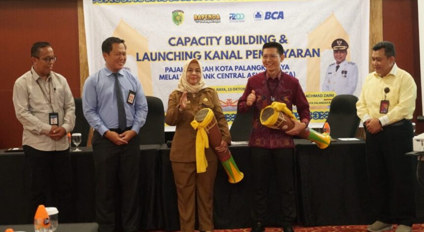 Kegiatan Capacity Building dan Launching Kanal Pembayaran Pajak Daerah di Hotel Aquarius Palangka Raya (Foto : Ist)