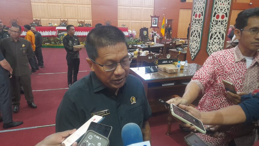 Ketua DPRD Kota Palangka Raya, Subandi (Foto : Nopri)