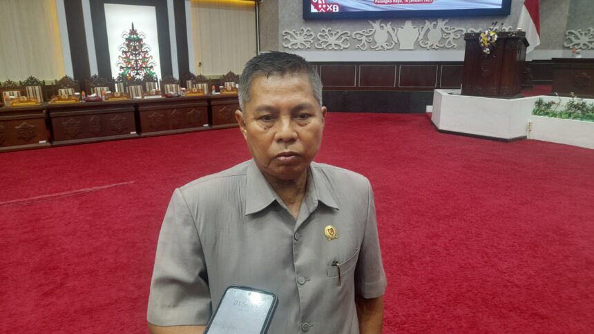 Wakil Ketua Komisi I DPRD Kalteng, Sudarsono (Foto : Nopri)