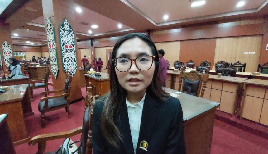 Anggota Komisi III DPRD Kota Palangka Raya, Debora Holdae Veronika Lesa (Foto : Ist)