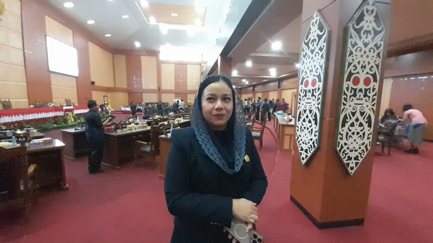 Sekretaris Komisi III DPRD Kota Palangka Raya, Rana Muthia Oktari (Foto : Nopri)