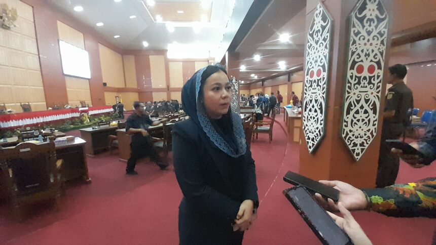 Sekretaris Komisi III DPRD Kota Palangka Raya, Rana Muthia Oktari (Foto : Pri)