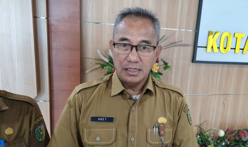 Pj Sekda Kota Palangka Raya, Arbert Tombak (Foto : Nopri)