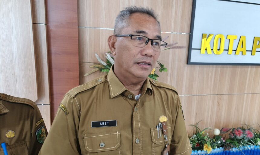 Pj Sekda Kota Palangka Raya, Arbert Tombak (Foto : Nopri)