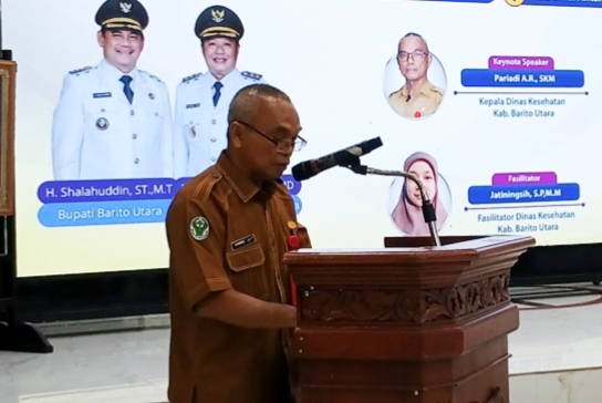 Kepala Dinas Kesehatan Barito Utara, Pariadi AR (Foto : Ist)