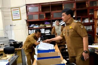 Bupati Barito Utara, Shalahuddin saat kunjungan kerja ke BPKA (Foto : Ist)