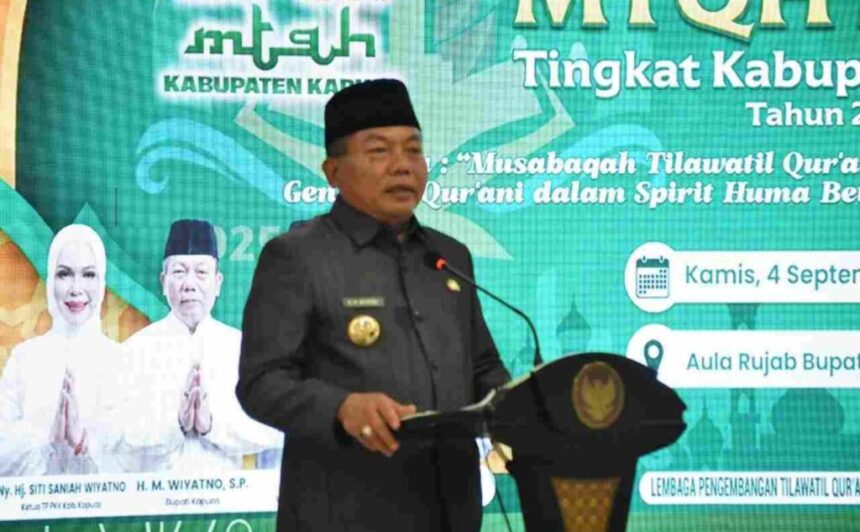 Bupati Kapuas, Muhammad Wiyatno (Foto : Ist)