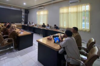 Kegiatan Entry Meeting BPK RI terkait Pemeriksaan Kinerja atas Kebijakan dan Strategi Pemerintah Daerah dalam rangka mewujudkan Ketahanan Pangan di Kabupaten Kapuas (Foto :Ist)