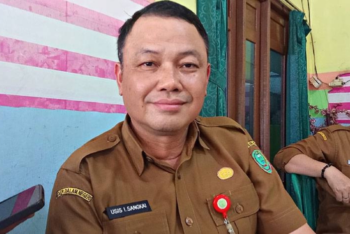 Sekretaris Daerah Kapuas, Usis I Sangkai (Foto : Ist)