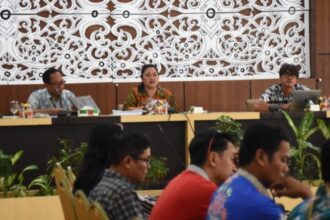 Kegiatan Ekspose Laporan Akhir Kajian Penyusunan Produk Unggulan Daerah Kabupaten Kapuas (Foto : Ist)