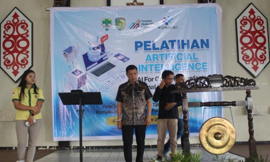 Suasana pelatihan dan edukasi bertema AI for Good di Palangka Raya (Foto : Ist)