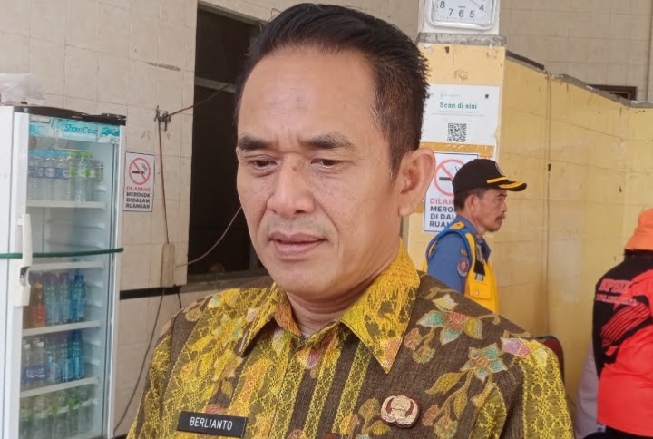 Plt Kepala DLH Kota Palangka Raya, Berlianto (Foto : Nopri)